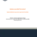 IPK Working Paper | Nr. 6 | Juli 2021
Prof. Dr. Vanessa Salzmann 

Digitale Radikalisierung und anscheinend autonom agierende Einzeltäter bedrohen die innere Sicherheit, gesellschaftliche Minderheiten und in der Öffentlichkeit stehende Personen. Beispiele hierfür sind die Taten von Anders Breivik in Norwegen (2011), David Sonboly in München (2016) und Brenton Tarrant in Christchurch/Neuseeland (2019) sowie jüngst die Morde von Stephan Balliet in Halle.

Im März 2021 fand an der Hochschule für Polizei und öffentliche Verwaltung ein Symposium des Instituts für Polizei- und Kriminalwissenschaften statt. Die Veranstaltung zielte darauf ab, zur Erforschung des gegenwärtigen Rechtsterrorismus beizutragen und stellte dazu die These des „Einsamen Wolfes" der digitalen Vernetzung des Terrors gegenüber.