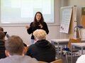 Veranstaltungsbericht Aufnahme einer Referentin.