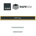 Login Screenshot der Anmeldung zum Lernmanagementsystem ILIAS.